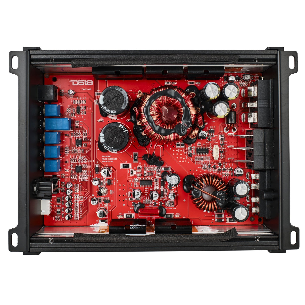 DS18 CANDY-X1B Compact Class D 1-Channel Monoblock Amplifier 1800 Watts DS18