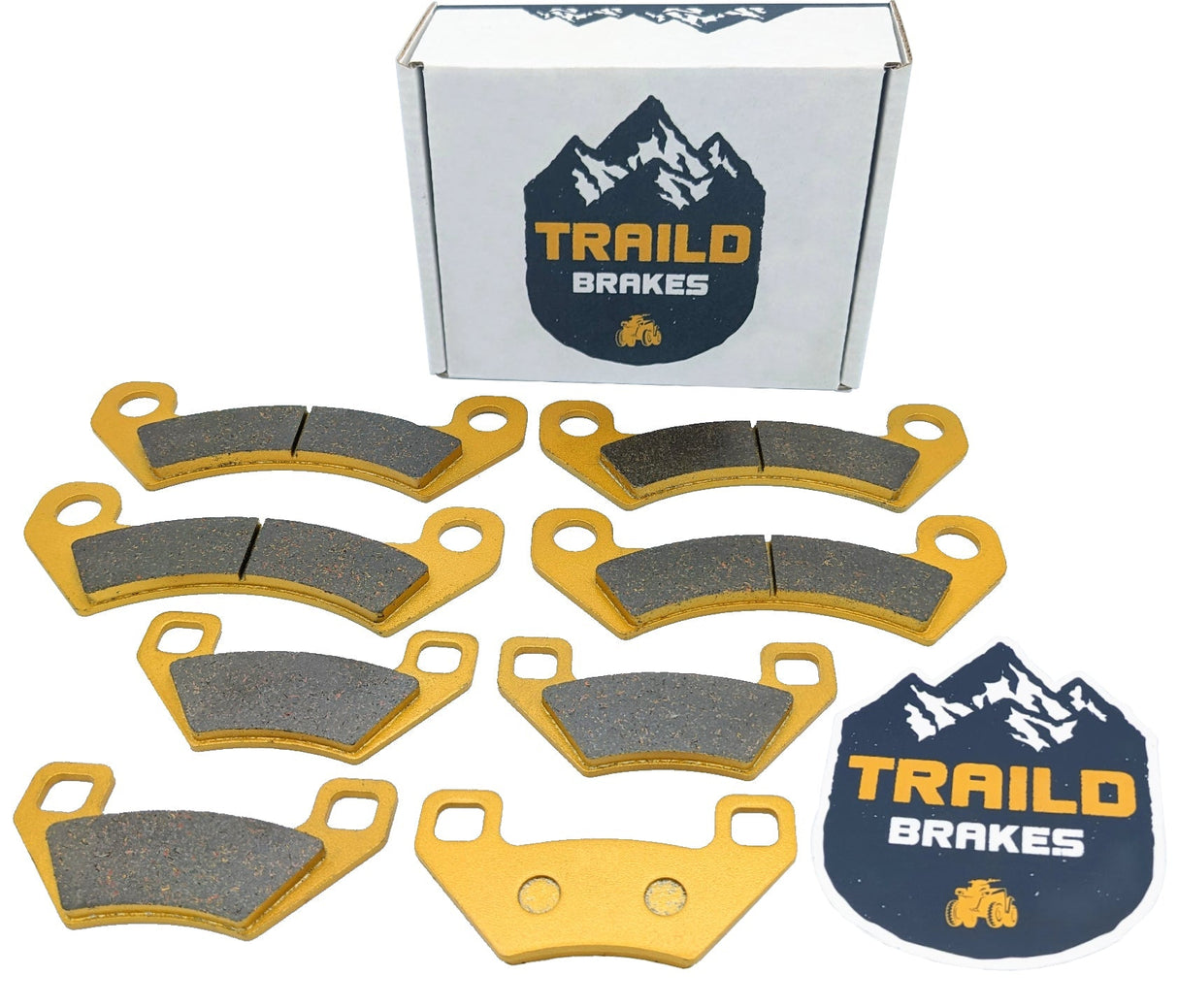 Arctic Cat Wildcat X/Wildcat 4 X 2013-2018 Ceramic Brake Pad Set Traild