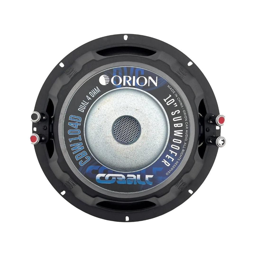 Orion CBW104D 10” Dual Voice Coil 4 Ohm Subwoofer | 1200W Max Cobalt Series Bass ORION Orion CBW104D 10” Dual Voice Coil 4 Ohm Subwoofer | 1200W Max Cobalt Series Bass Orion CBW104D 10” Dual Voice Coil 4 Ohm Subwoofer | 1200W Max Cobalt Series Bass Orion CBW104D 10” Dual Voice Coil 4 Ohm Subwoofer | 1200W Max Cobalt Series Bass Orion CBW104D 10” Dual Voice Coil 4 Ohm Subwoofer | 1200W Max Cobalt Series Bass