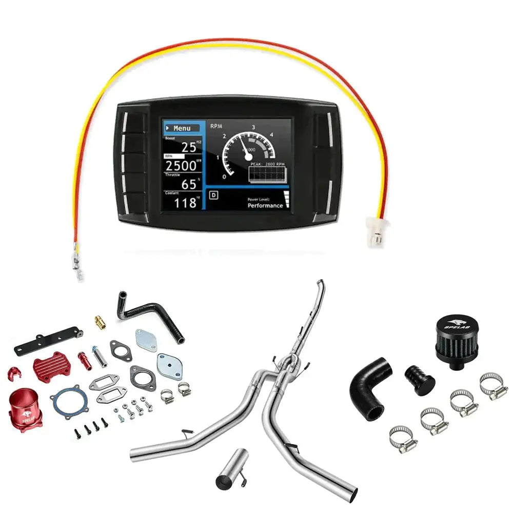 EGR/DPF/CCV Delete All-in-One Kit for 2013-2018 6.7L Ram 2500 3500 Cummins Flashark