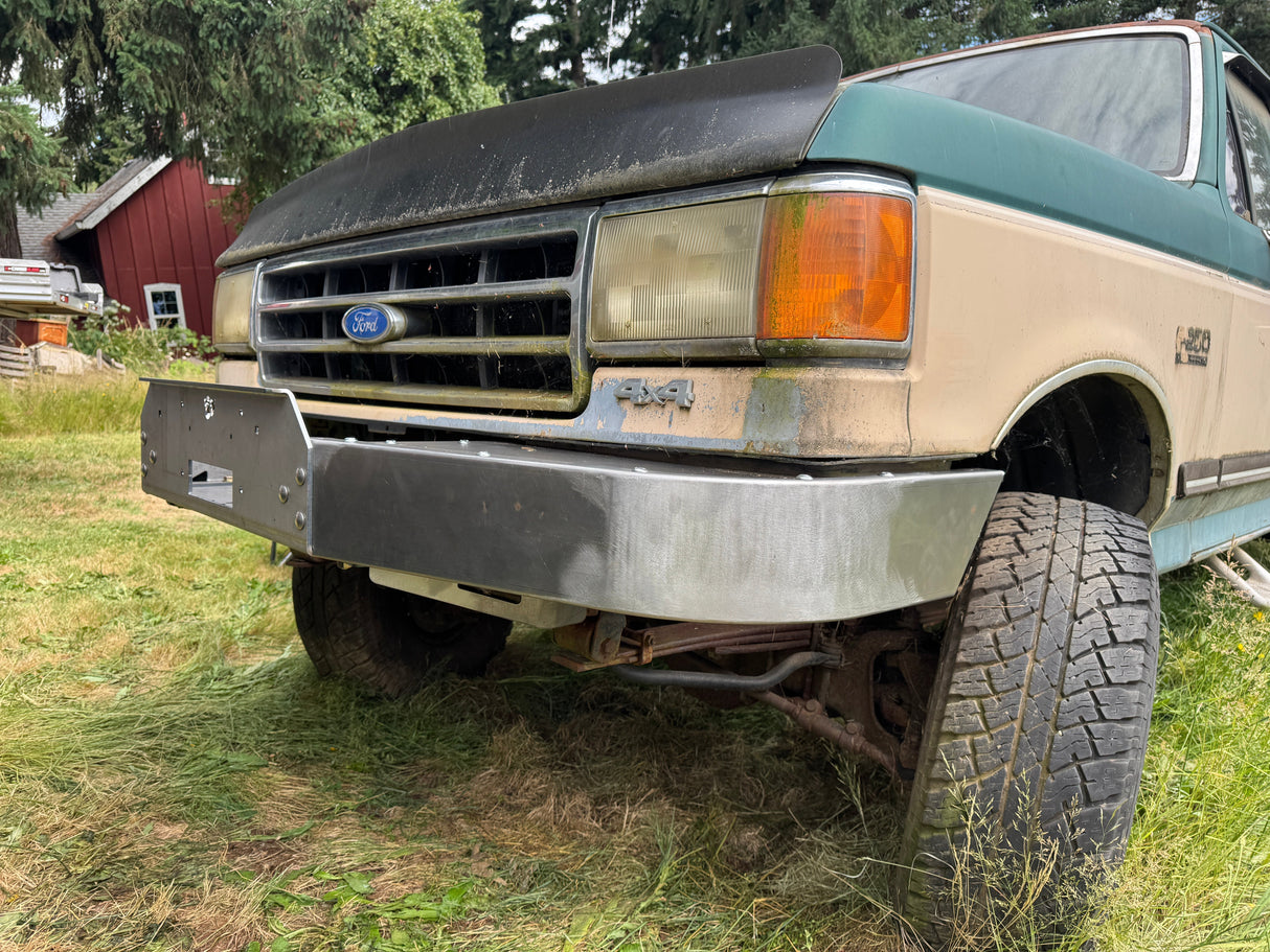 Engineered Vintage ‘GOAT' winch bumper - 1987-1997 Ford F-Series Engineered Vintage LLC