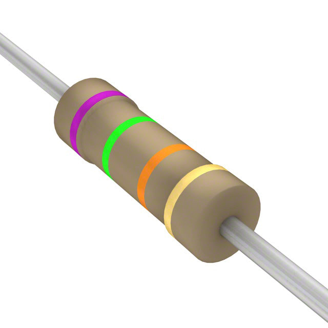 RES 75K OHM 5% 1/2W AXIAL 5 PACK TekShack