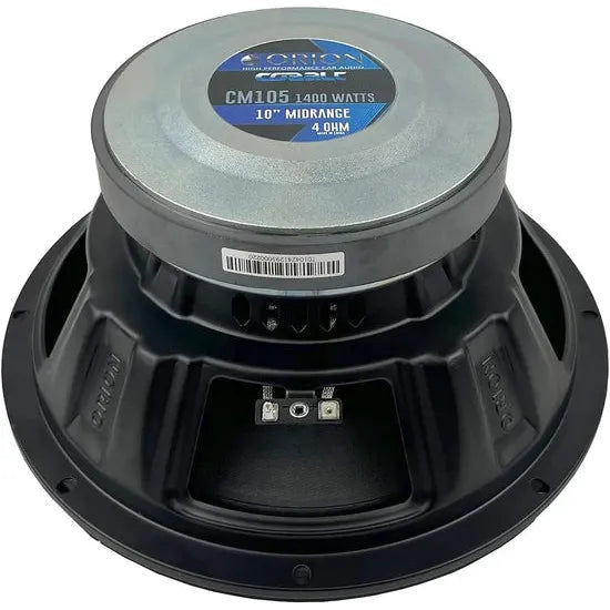 Orion CM1054 10" 350W RMS Midrange Speaker (Single)