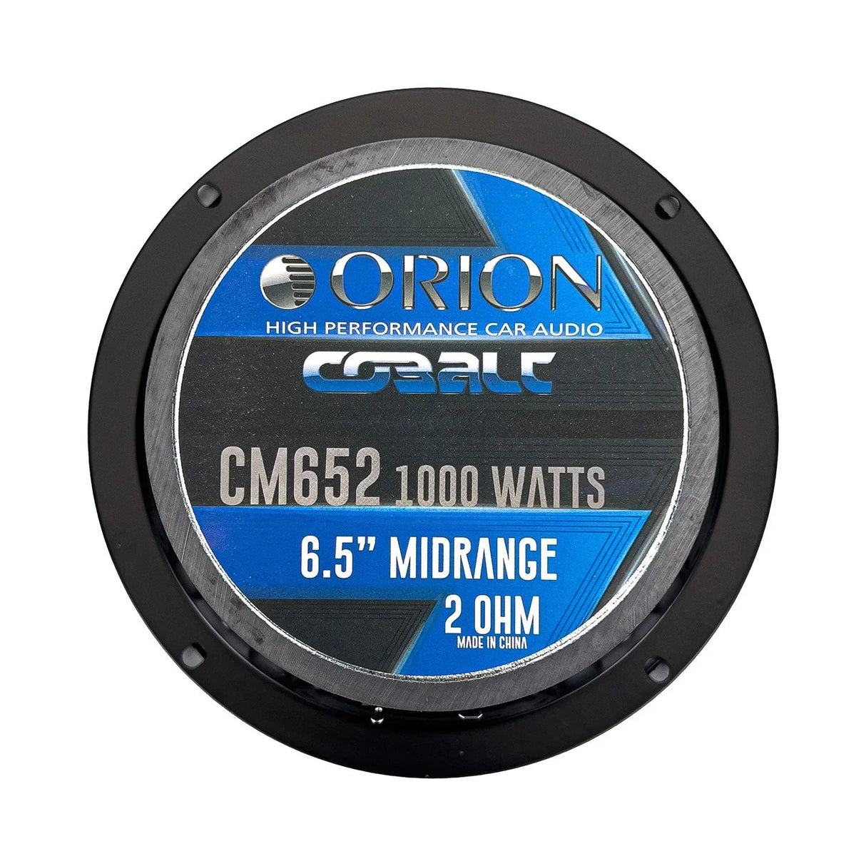Orion CM652 6.5" 250W RMS Midrange Speakers 2-Ohm (Pair) Orion