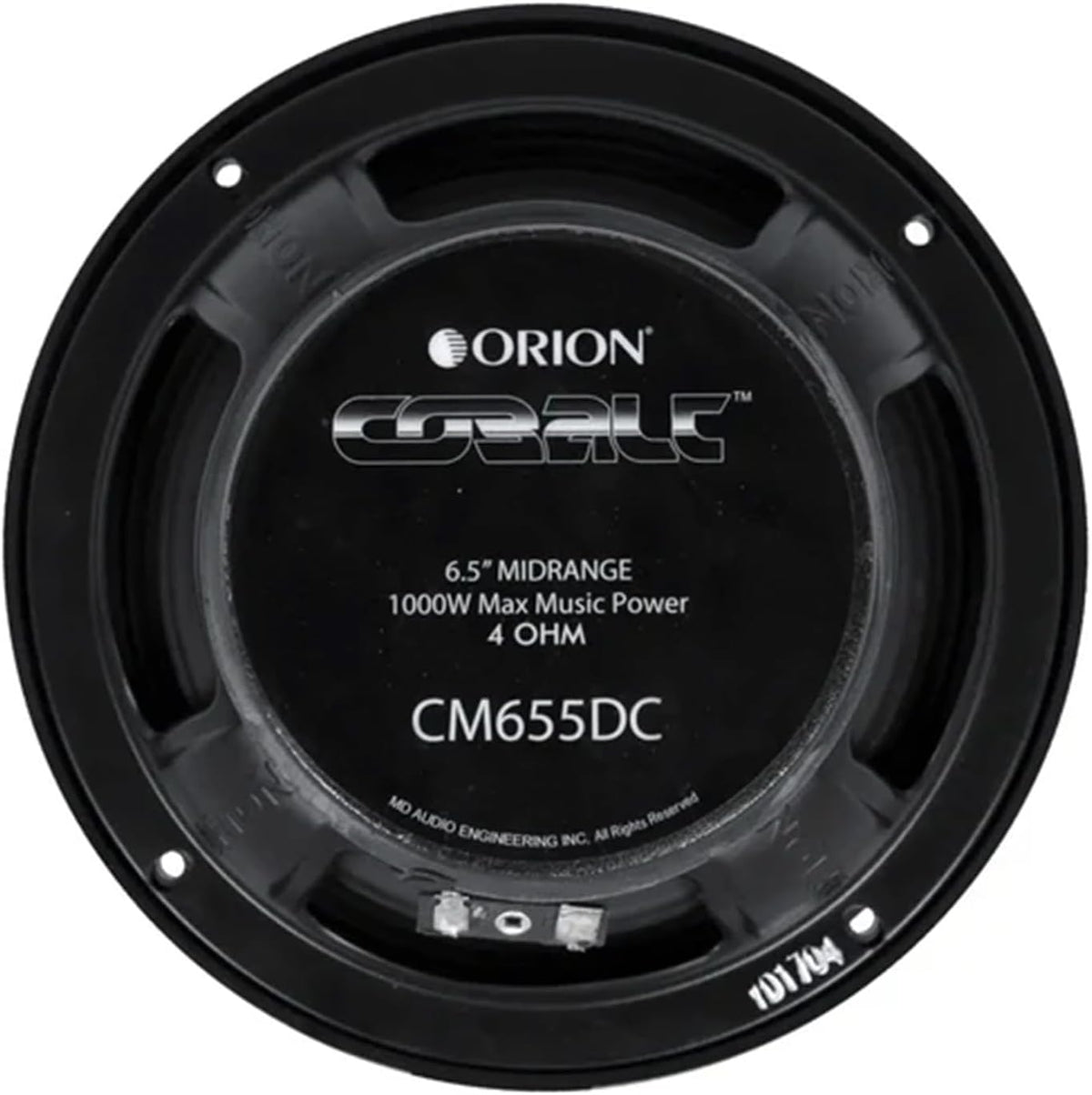 CM655DC - 6.5 Inch 4 Ohm Dust Cap Midrange Speaker 250 Watts RMS ORION CM655DC - 6.5 Inch 4 Ohm Dust Cap Midrange Speaker 250 Watts RMS CM655DC - 6.5 Inch 4 Ohm Dust Cap Midrange Speaker 250 Watts RMS CM655DC - 6.5 Inch 4 Ohm Dust Cap Midrange Speaker 250 Watts RMS CM655DC - 6.5 Inch 4 Ohm Dust Cap Midrange Speaker 250 Watts RMS