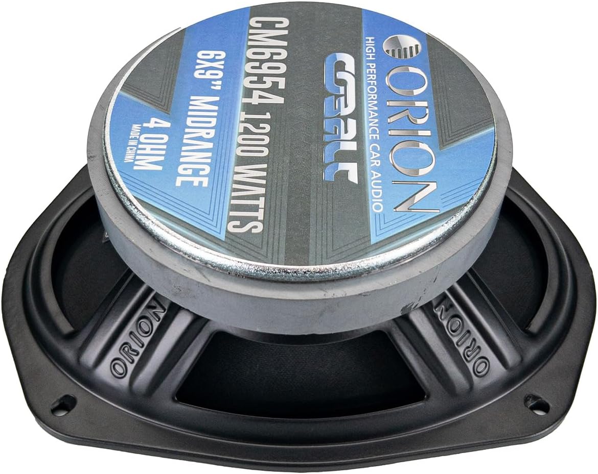 Orion CM6954 - 6x9 Inch 4 Ohm Midrange Speaker 300 Watts RMS ORION Orion CM6954 - 6x9 Inch 4 Ohm Midrange Speaker 300 Watts RMS Orion CM6954 - 6x9 Inch 4 Ohm Midrange Speaker 300 Watts RMS Orion CM6954 - 6x9 Inch 4 Ohm Midrange Speaker 300 Watts RMS Orion CM6954 - 6x9 Inch 4 Ohm Midrange Speaker 300 Watts RMS
