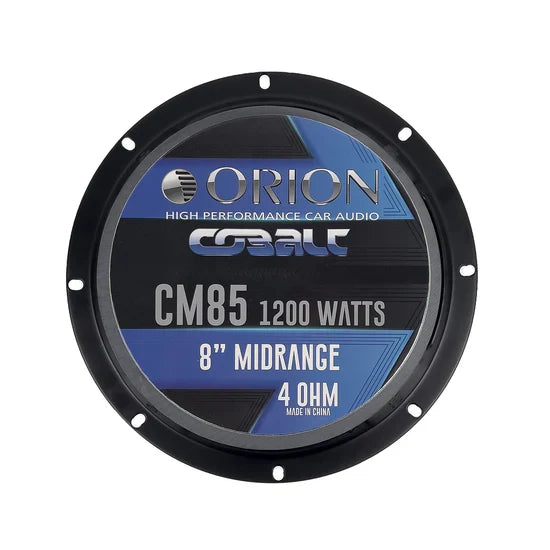 Orion CM85 8" 300W RMS Midrange Speakers (Pair)