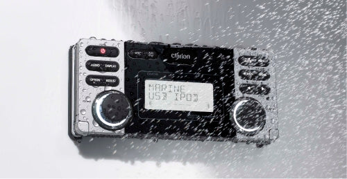 Clarion CMD8 Marine CD USB MP3 WMA Receiver