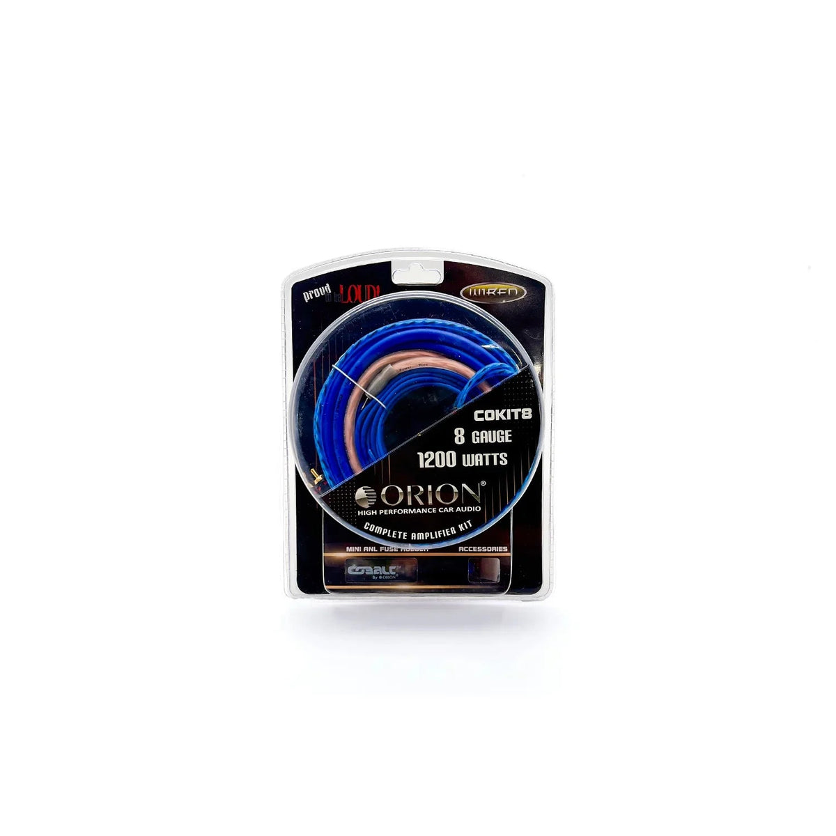 ORION COKIT8 | 8-Gauge Complete Amplifier Kit Orion