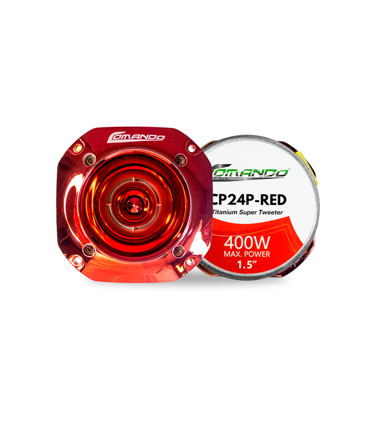 CP24P-RED | 1.5'' 400W MAX. | 4~8ohm Comando Audio