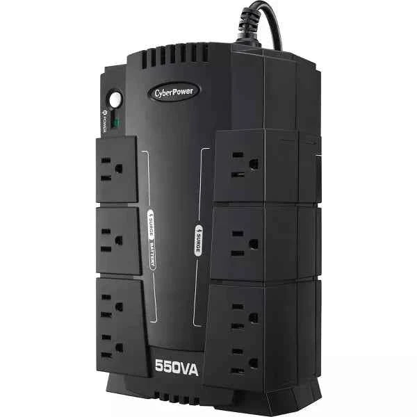 CyberPower Surge Protection & Amp; Battery Backup - Model CP550SLG CyberPower