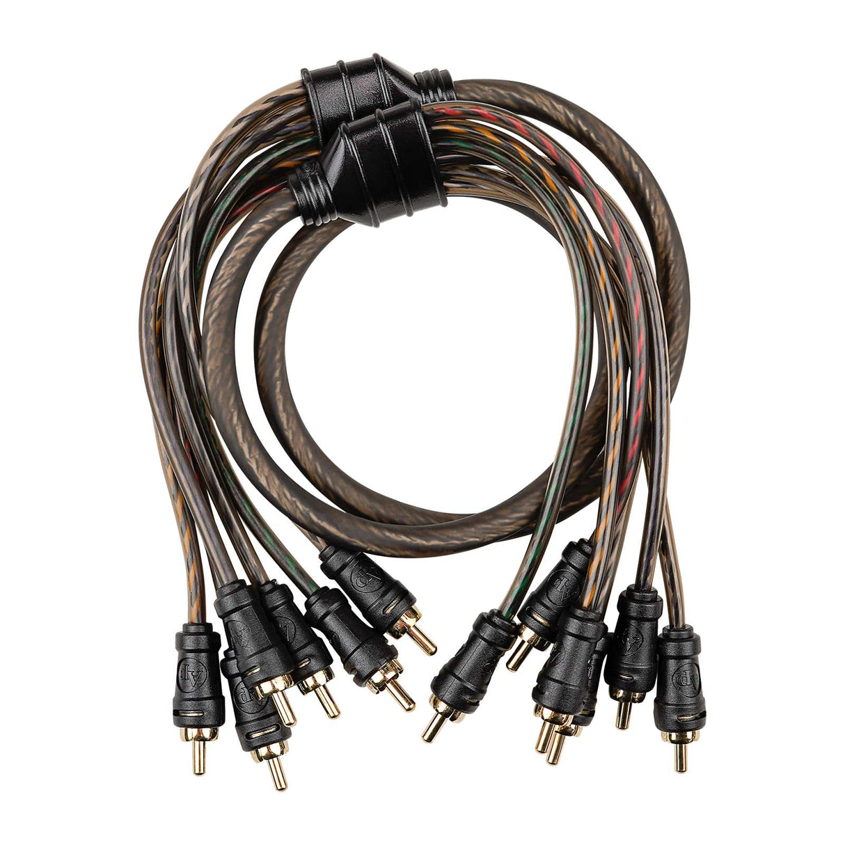 3Ft 6-Channel Interconnect Cable for Car Audio (CPP-MC3) Audiopipe