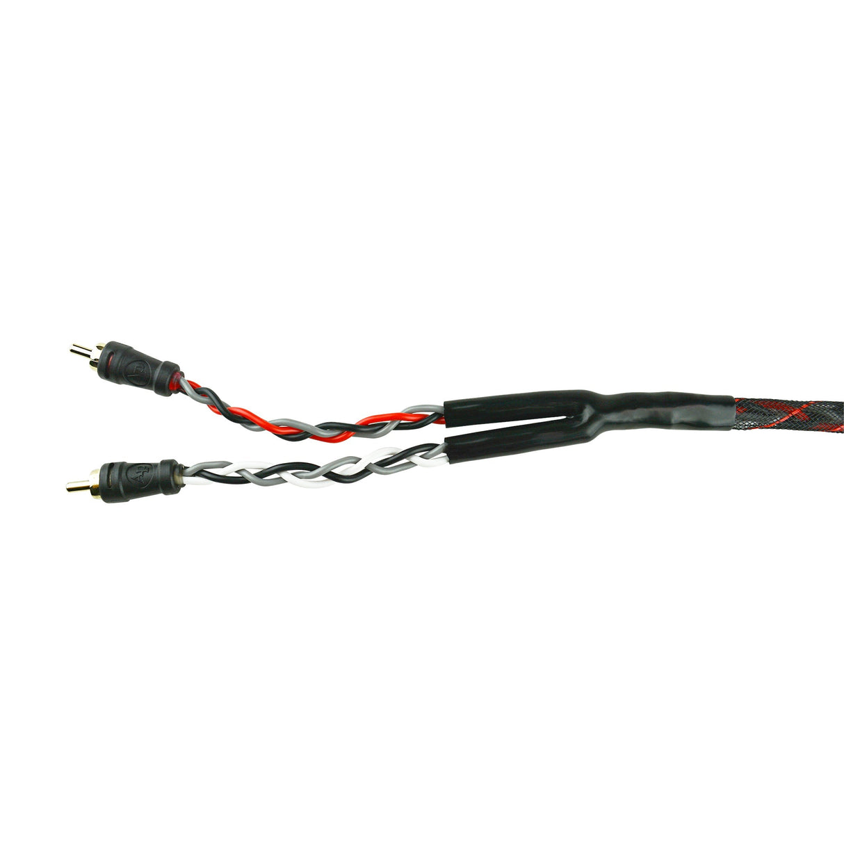 3' Competition Rated RCA Twisted Cable for Car Audio (CPP-TW3) Audiopipe