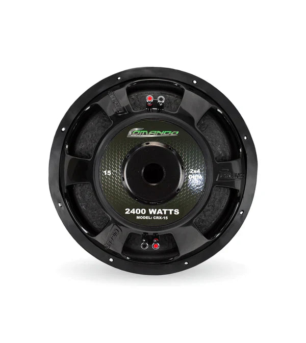 CRX-15 | 15'' 2400W MAX. | DUAL 4 Ohms COMANDO