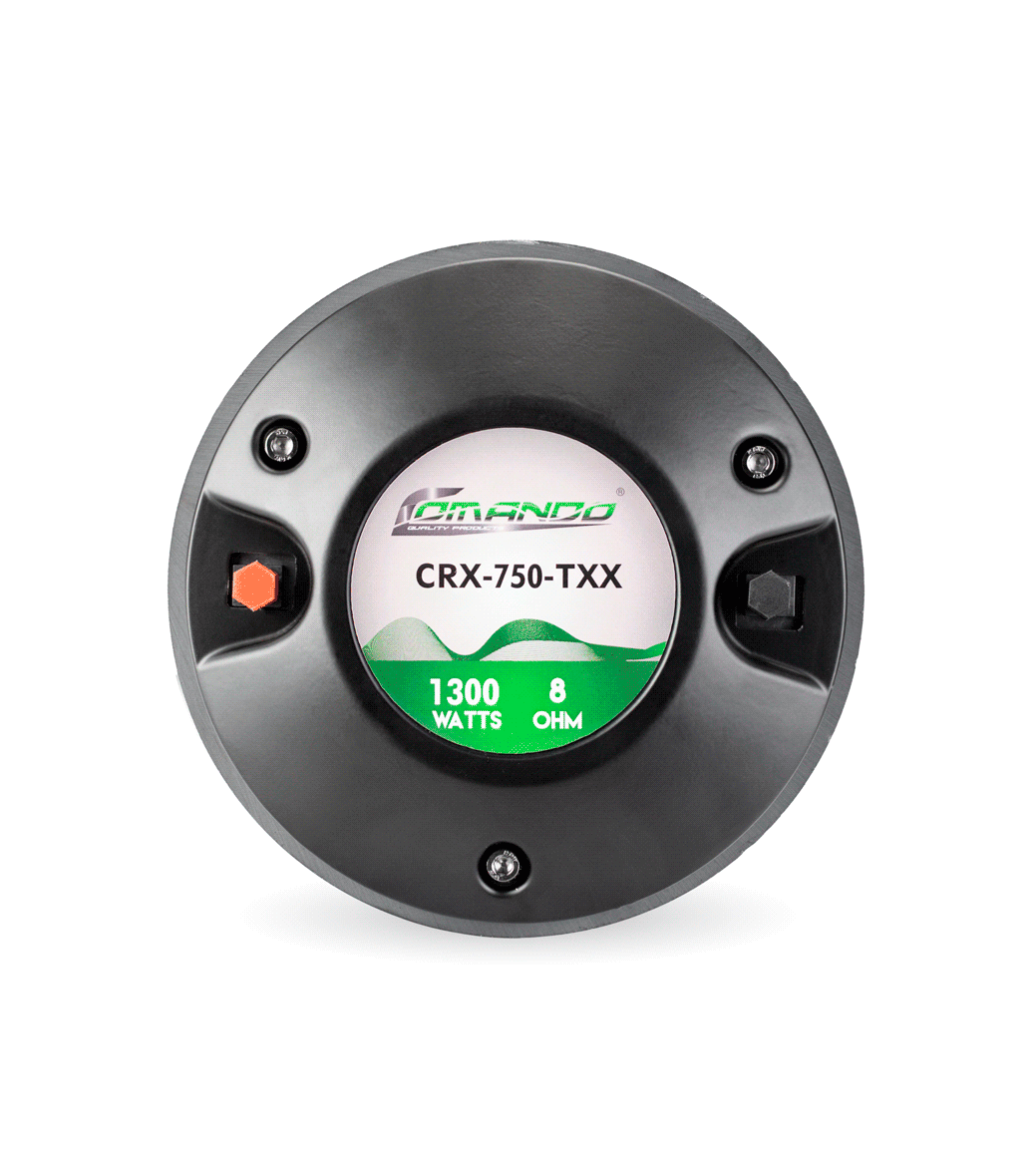 CRX750TXX | 1600W MAX. | 8ohm Comando Audio