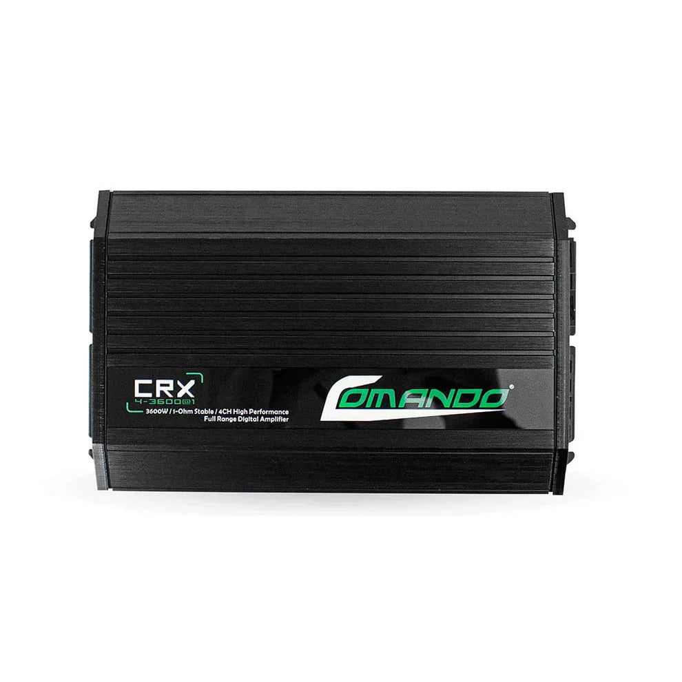 CRX4-3600@1ohm | 3600W MAX | 4CH | 1Ω COMANDO