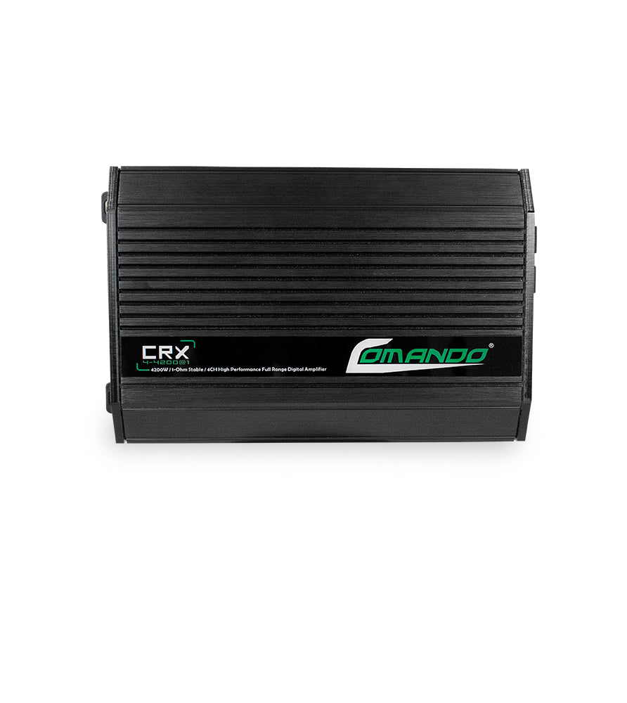 CRX4-4200@1 | 4200W MAX | 4CH | 1Ω Comando Audio