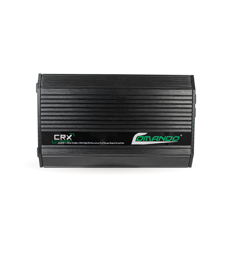 CRX4-4600@1ohm | 4600W MAX | 4CH | 1ohm Comando Audio