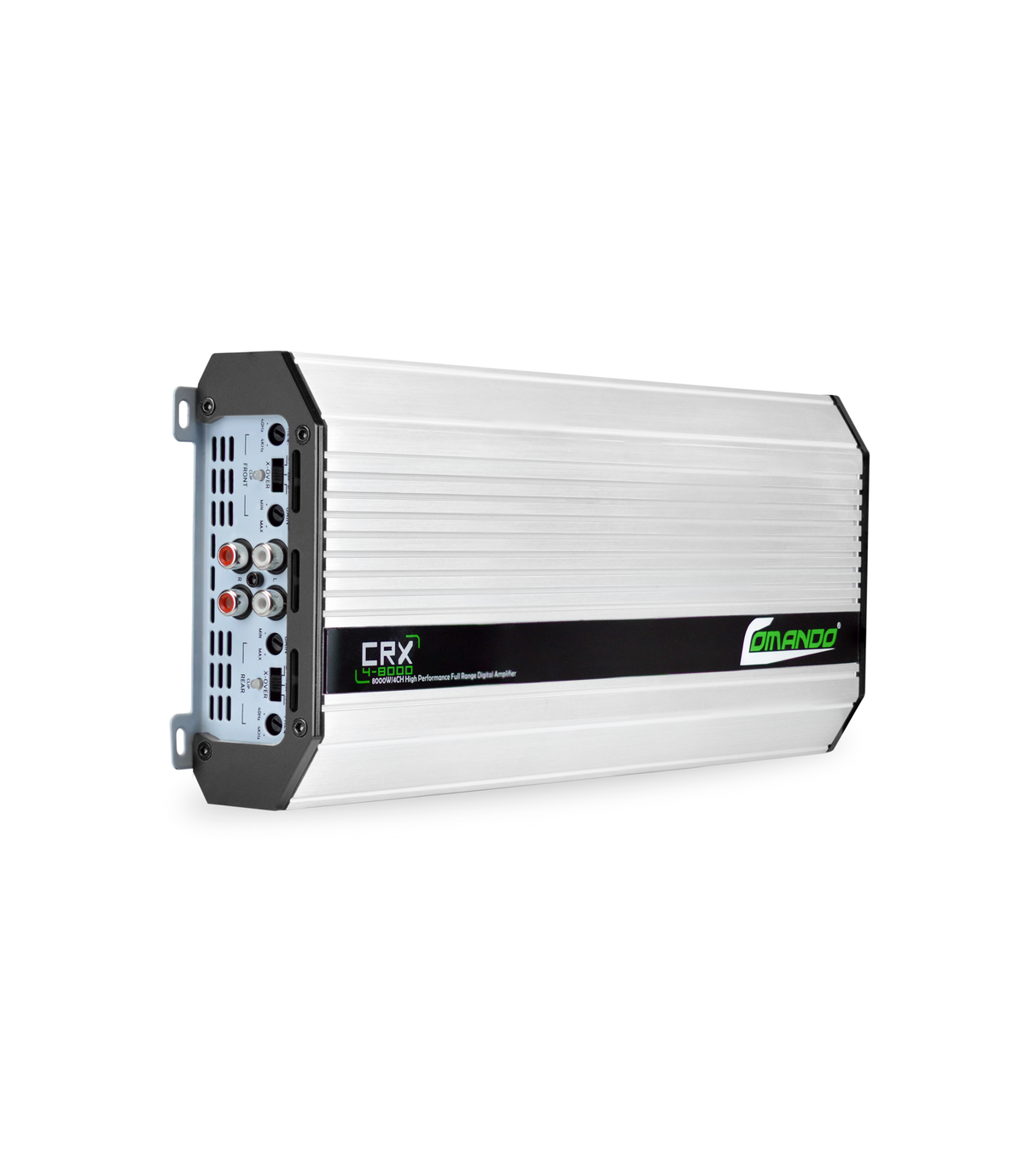 CRX4-8000 | 8000W | 4CH | 2ohm Comando Audio