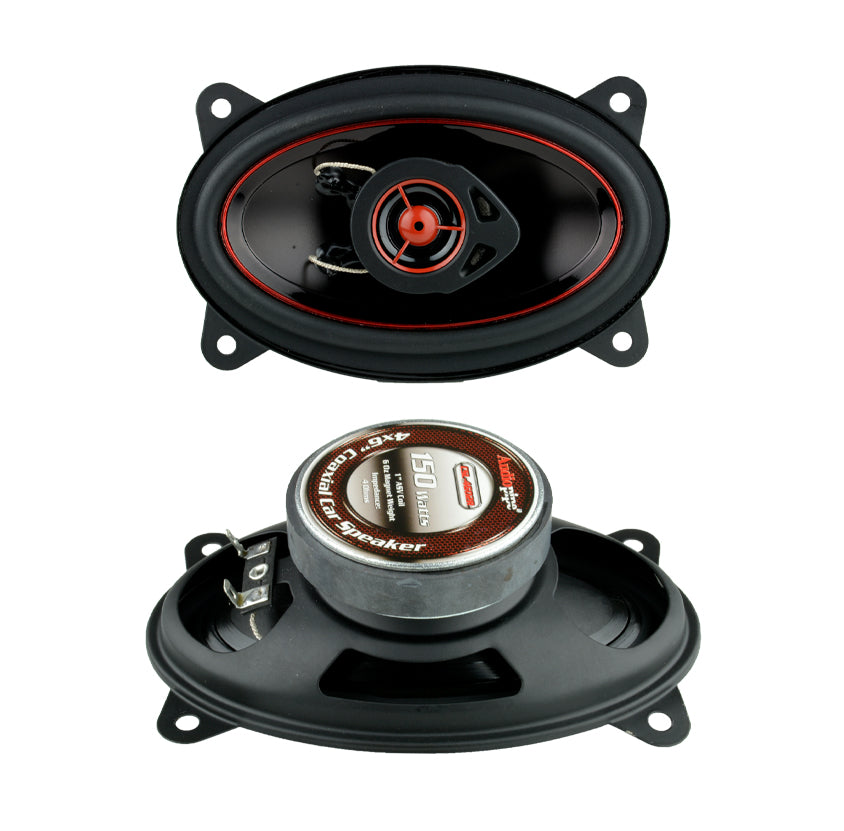 CSL-4602R 4” x 6” Coaxial Car Speaker Audiopipe