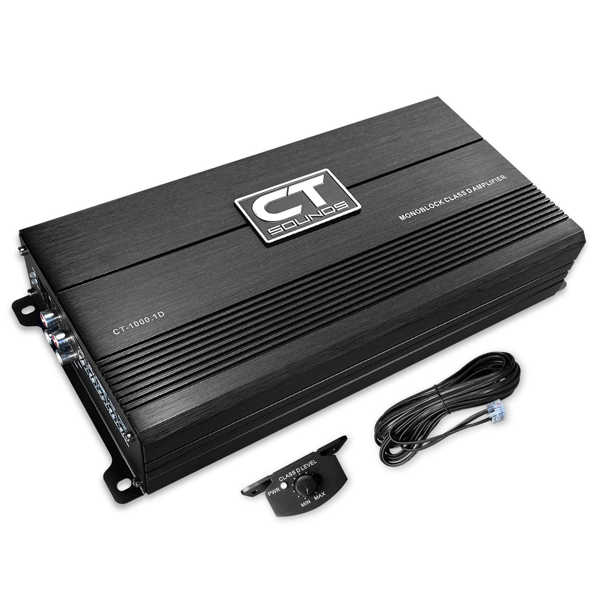 Dual 8" 1600W Complete Bass Package w/ Sub Box, Amp, & Wiring Kit CT Sounds