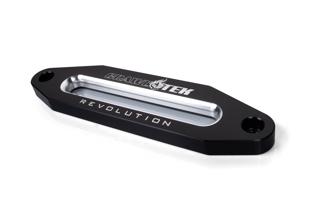 Aluminum Hawse Fairlead - Black CrawlTek Revolution