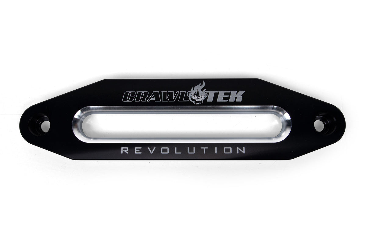 Aluminum Hawse Fairlead - Black CrawlTek Revolution