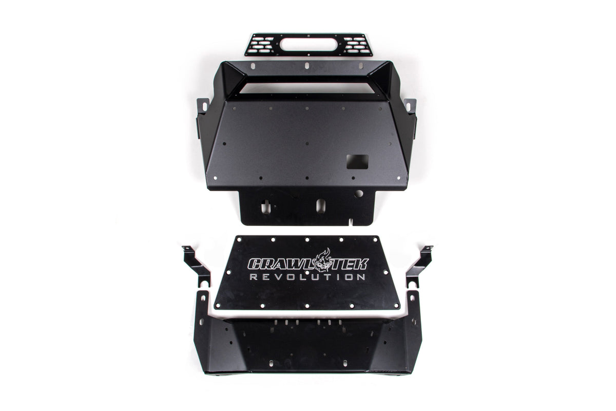Blaze Front Skid Plate w/ Winch Mount | Ford Bronco (21-26) CrawlTek Revolution