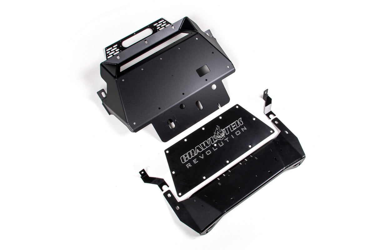 Blaze Front Skid Plate w/ Winch Mount | Ford Bronco (21-26) CrawlTek Revolution