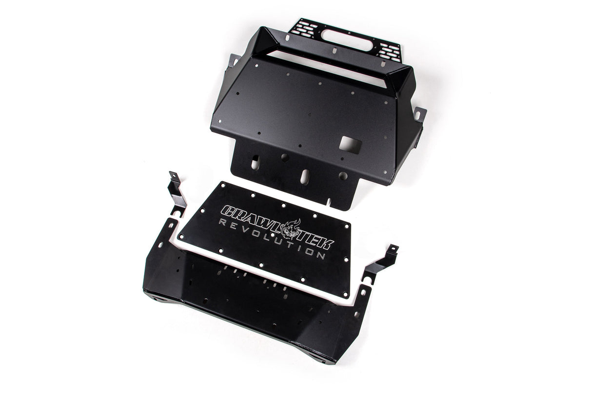 Blaze Front Skid Plate w/ Winch Mount | Ford Bronco (21-26) CrawlTek Revolution
