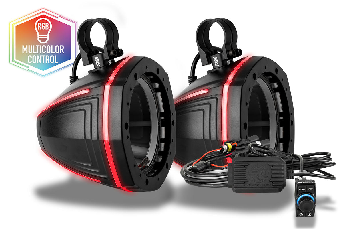 Universal 6.5in Cage-Mounted RGB Speaker-Pods SSV Works