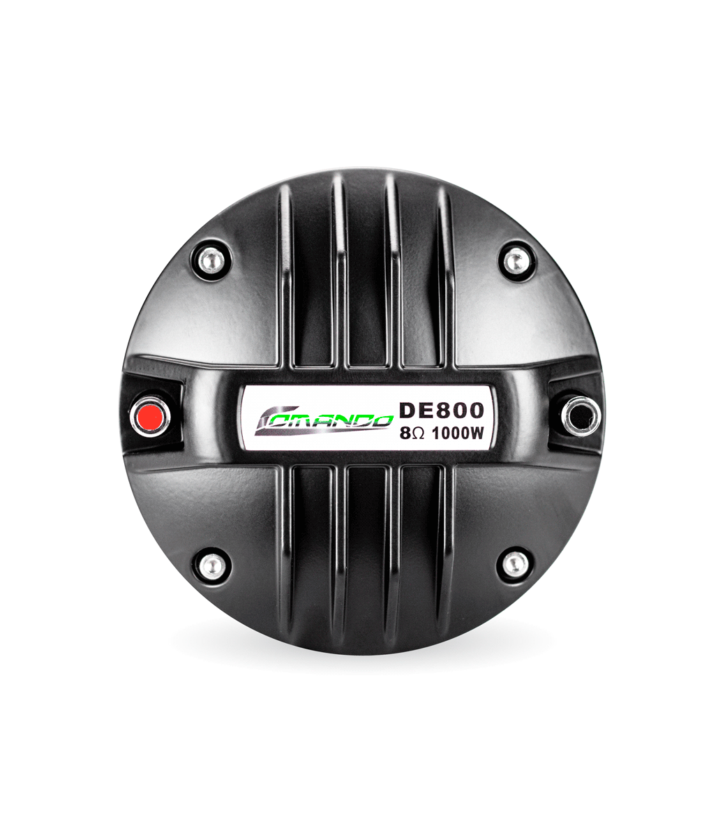 DE800 | 1000W MAX. | 8ohm Comando Audio