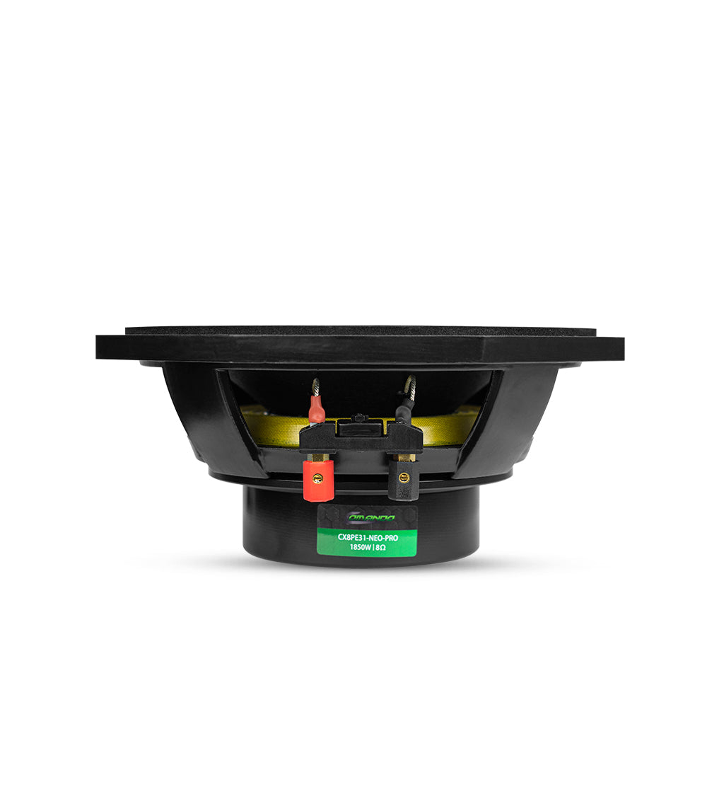 CX8PE31-NEO-PRO | 8'' HIGH-POWER NEODYMIUM MIDRANGE SPEAKER | 1850W MAX. | 8ohm Comando Audio