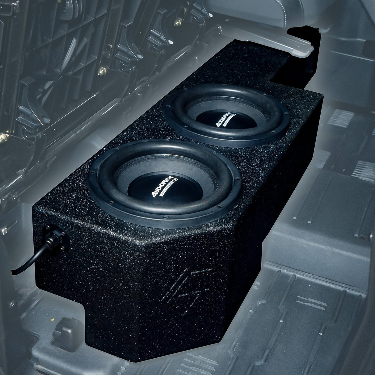 Can-Am Defender MAX 2 10" Under-Seat Ported Subwoofer Box (HD11)