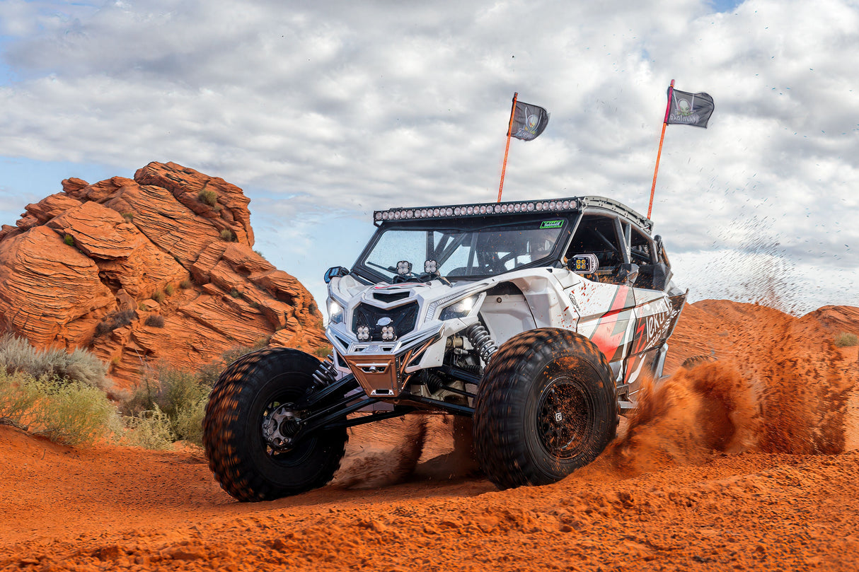 2017-2024 Can Am X3 Maverick Volt Series Sheet Metal Grille www.elektricoffroad.com