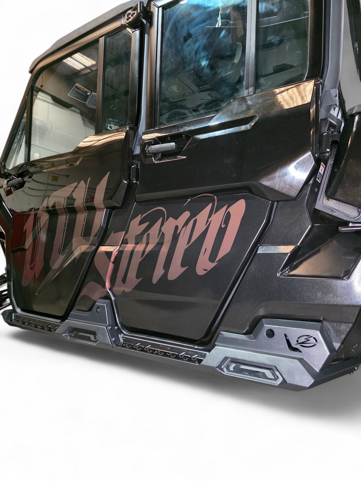 2016+ Can Am Defender HD10 Rock Steps (4 Seat) www.elektricoffroad.com