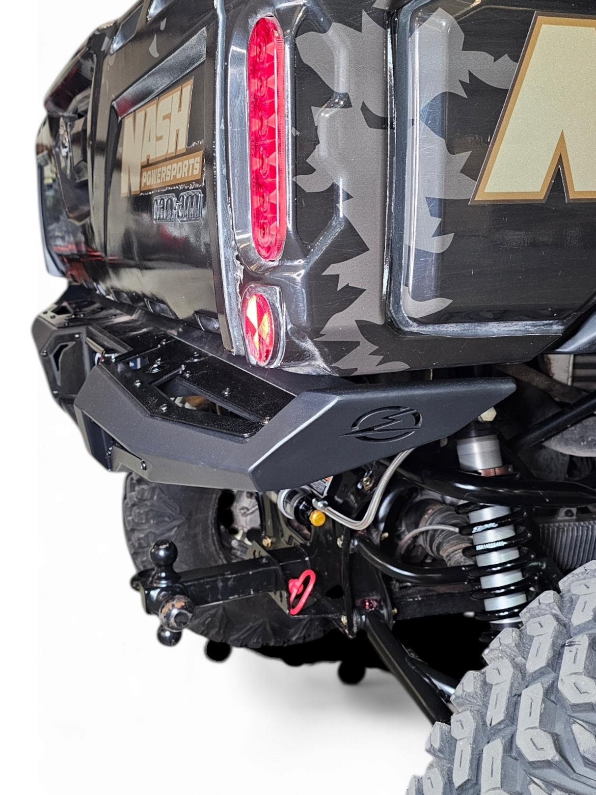2016+ Can-Am Defender HD10 Volt Rear Bumper www.elektricoffroad.com