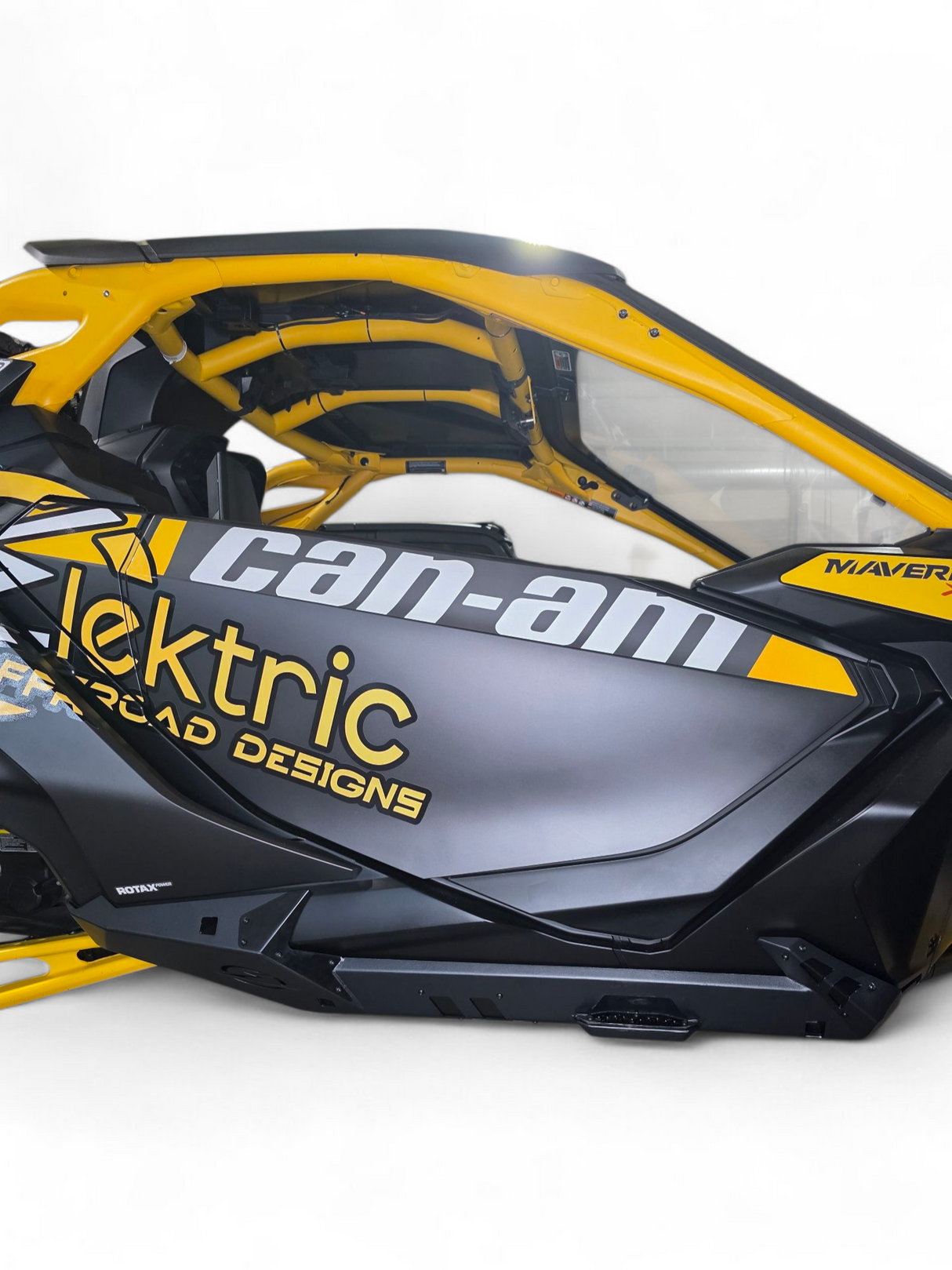 2024+ Can Am Maverick R Volt Rocker Steps (2 Seat) www.elektricoffroad.com