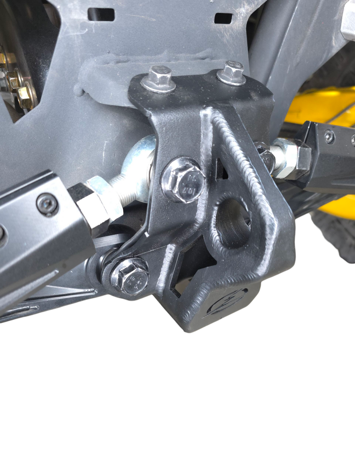 2024-26 Can Am Maverick R Sheet Metal Radius Rod Plate (2 Seat) Does not fit RC Models www.elektricoffroad.com
