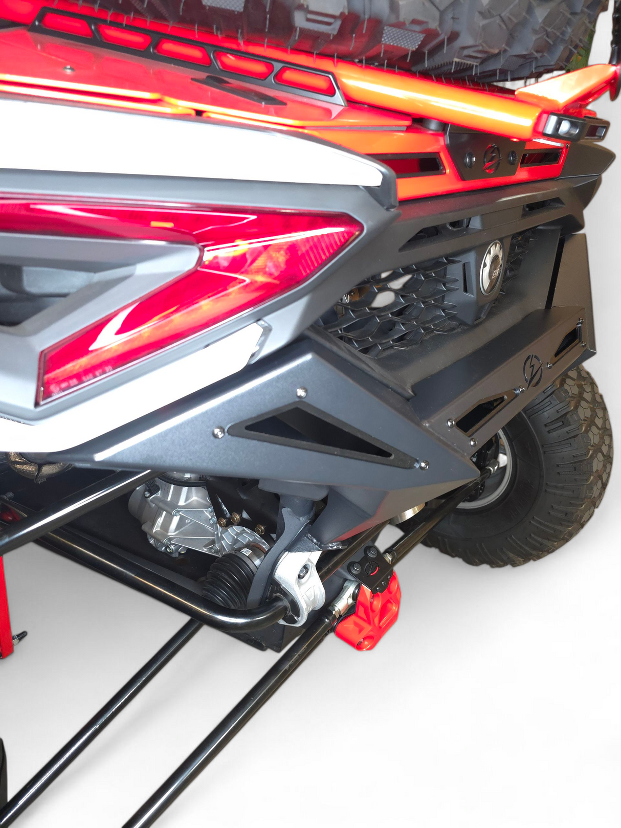 2024+ Can Am Maverick R Max (4 Seater) Volt Rear Bumper www.elektricoffroad.com