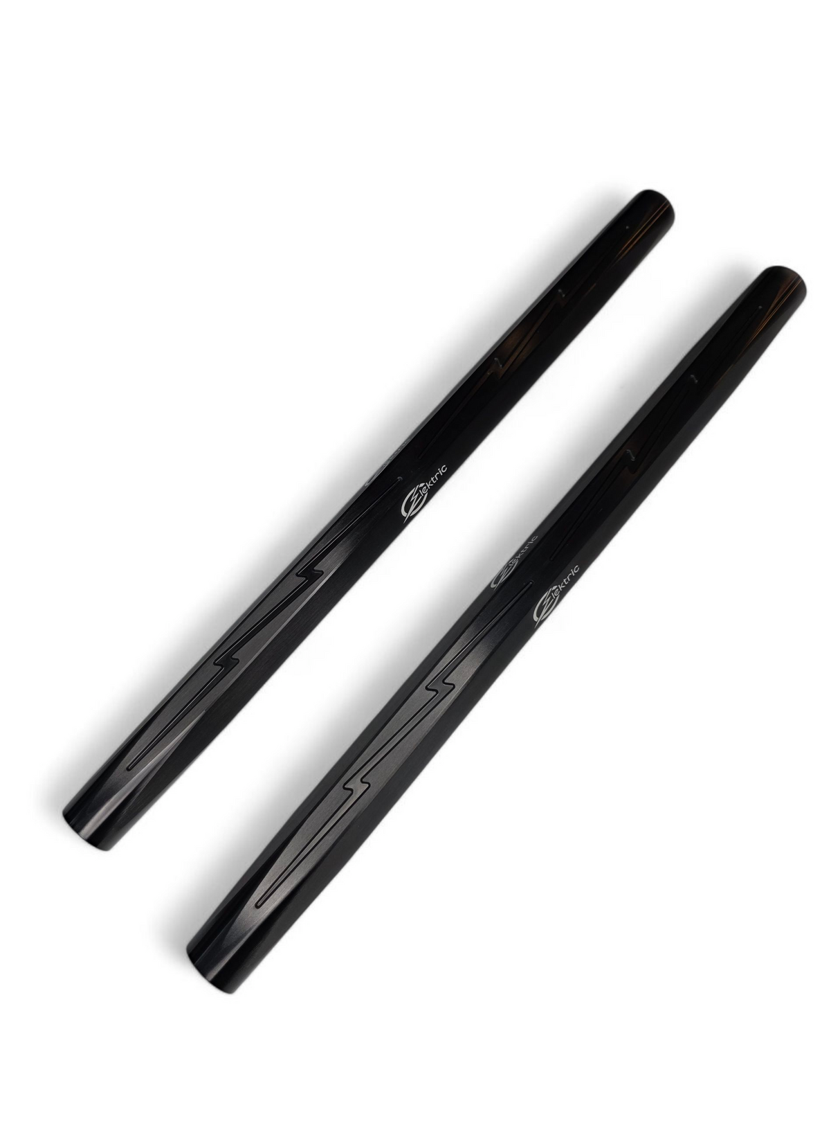 2017+ Can Am X3 Maverick Billet Tie Rods Anodized Black (RS 72" Model Only) www.elektricoffroad.com