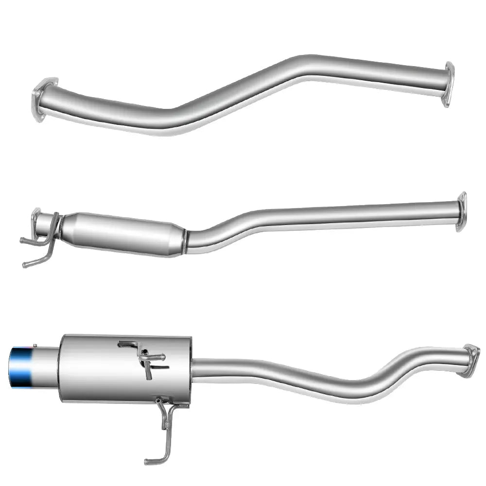 Cat-Back Exhaust for 2001-2005 Honda Civic 1.7L (Excl. Si Hatchback) 4" N1 Burnt Muffler Tip