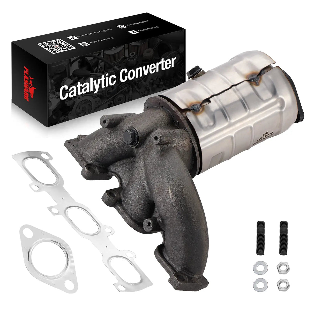 Catalytic Converter For 2011-2015 Ford Edge/Explorer Lincoln MKX V6 3.5L/3.7L-Direct Fit,E.P.A. Compliant Flashark