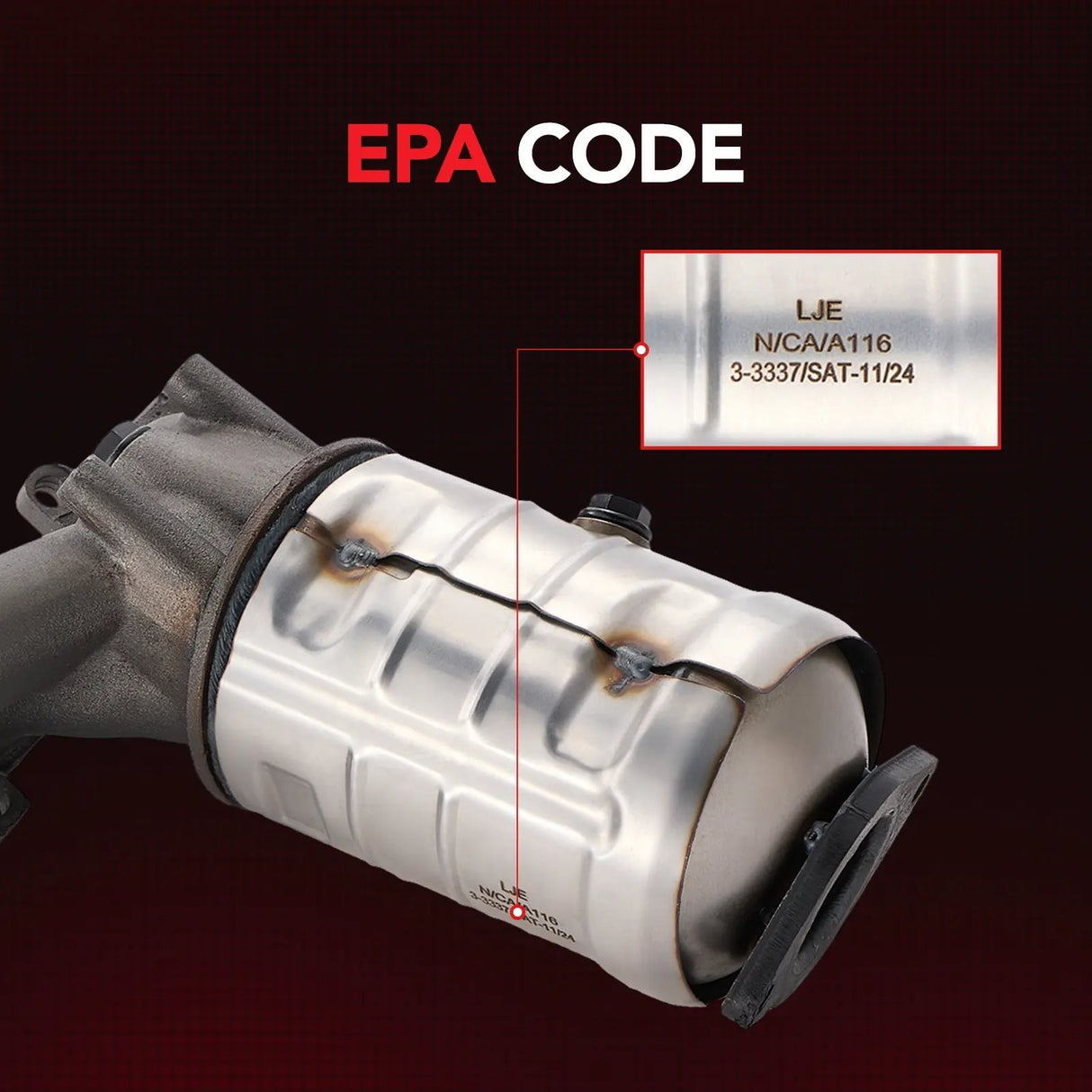 Catalytic Converter For 2011-2015 Ford Edge/Explorer Lincoln MKX V6 3.5L/3.7L-Direct Fit,E.P.A. Compliant Flashark