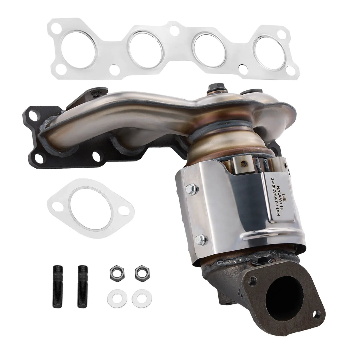 Catalytic Converter Kit for 2013-2016 Hyundai Santa Fe Sport & Kia Sorento L4 2.4L-Direct Fit,E.P.A. Compliant Flashark