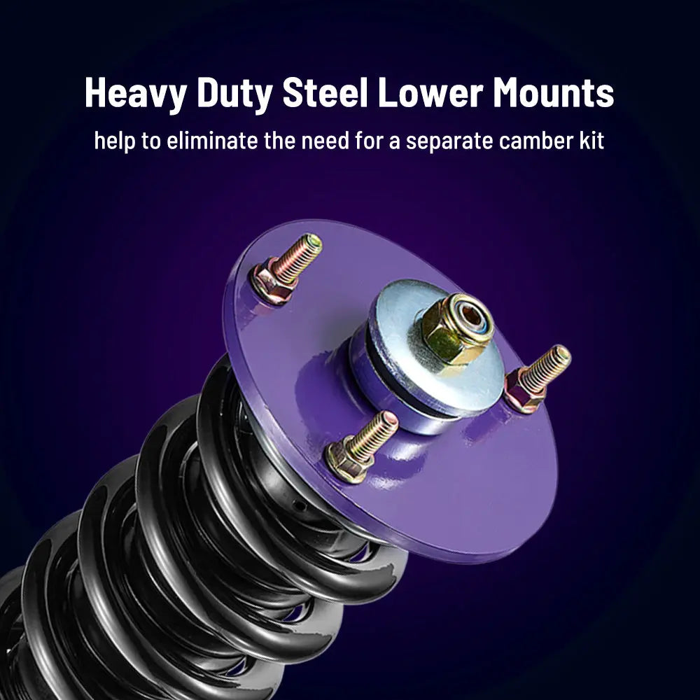 For 2011-2022 Dodge Charger / Challenger RWD Coilover Shock Absorbers Struts 4PCS Flashark