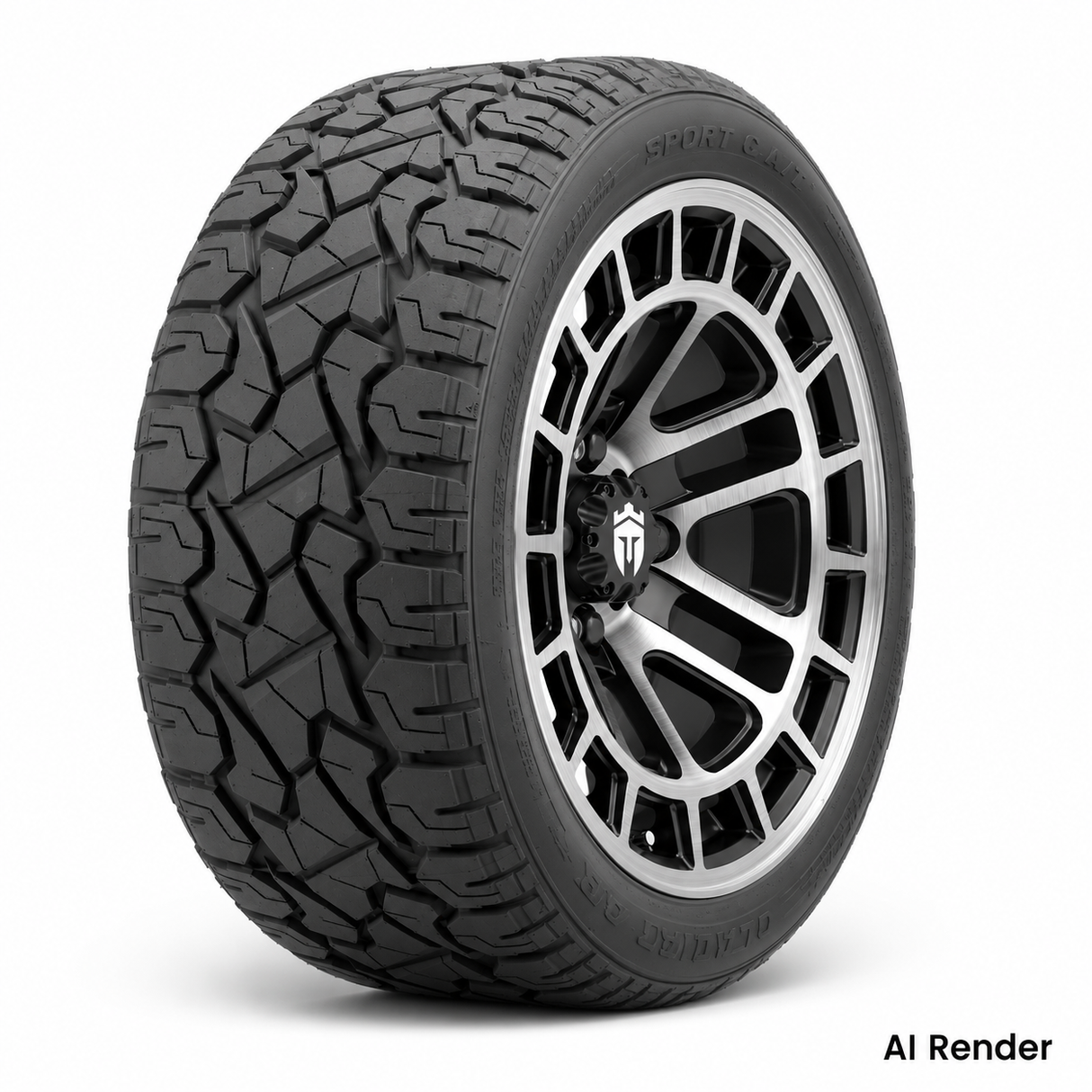 Empire 14" Quest Q1 Wheel with X Comp Golf X/T Tire Package
