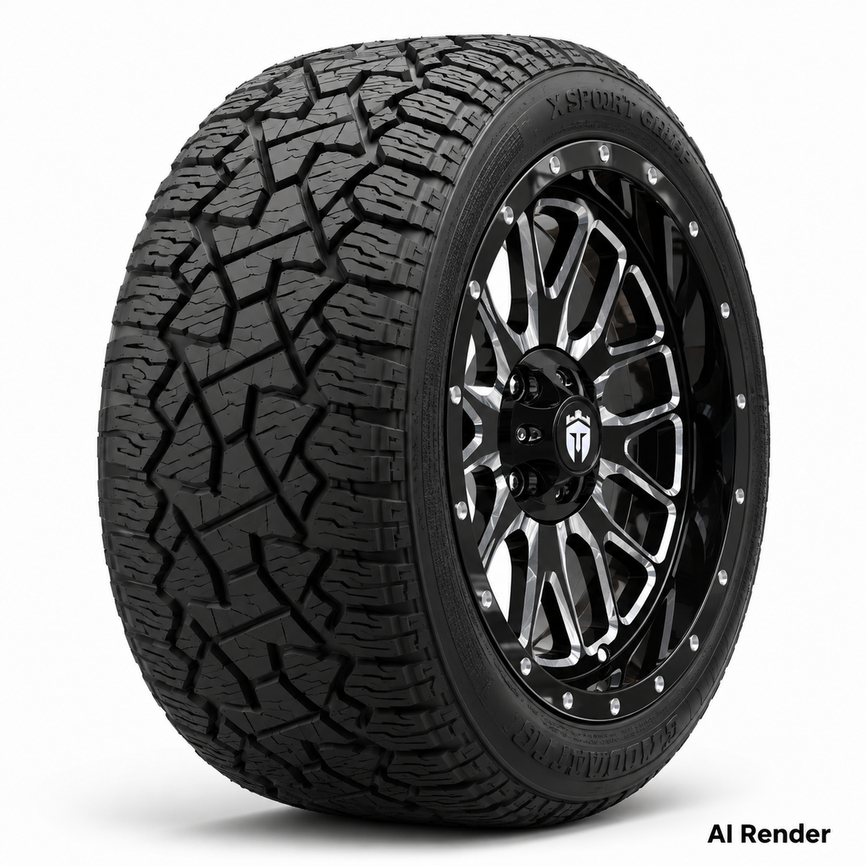 Empire 15" Crown C2 Wheel & X Comp Golf X/T Tire Package