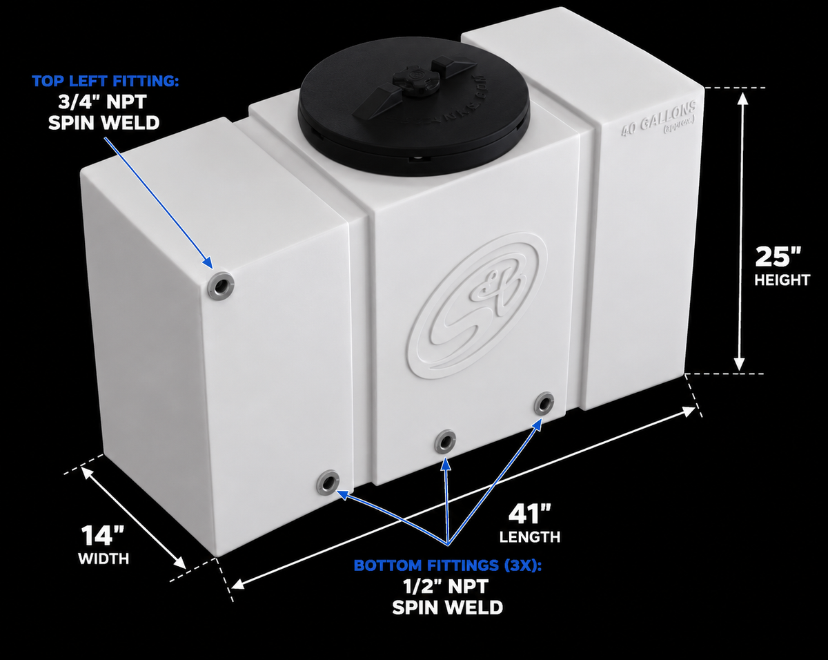 50 Gallon Detail Tank S&B 50 Gallon Detail Tank 50 Gallon Detail Tank 50 Gallon Detail Tank 50 Gallon Detail Tank