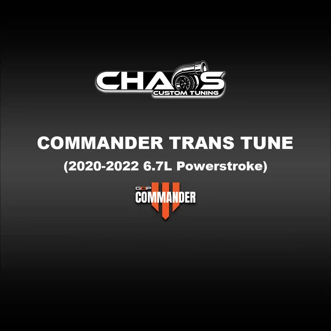 CCT Commander Transmission Tune File (2020-2021 Powerstroke 6.7L)